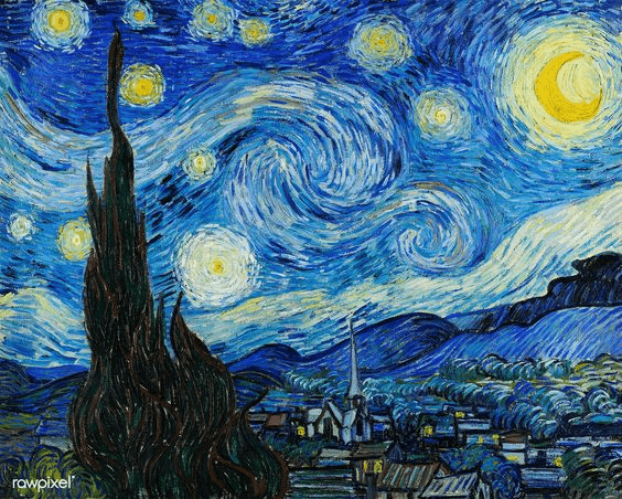 A noite estrelada, Vincent van Gogh