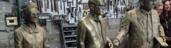 estatuas escritores