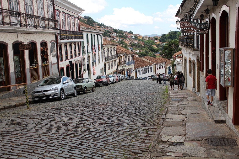 Rua direita Ouro Preto