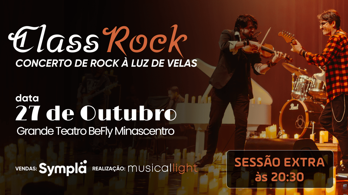 Classrock – Concerto de Rock à Luz de Velas