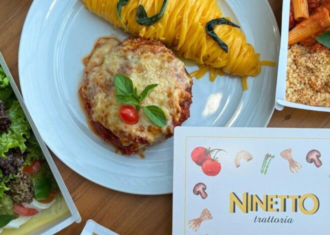 NINO CUSINA E NINETO TRATTORIA LANÇAM DELIVERY EM BH