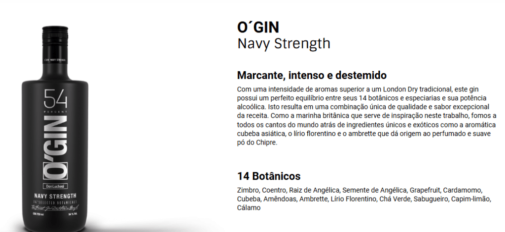 
O´GIN
Navy Strength